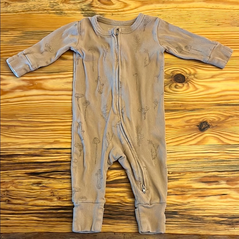 Mushroom Print Playsuit